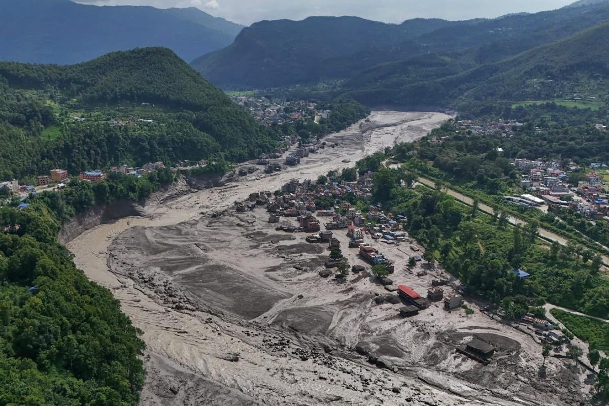 Trishuli River flash flood